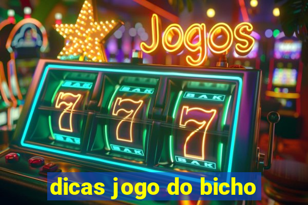 dicas jogo do bicho